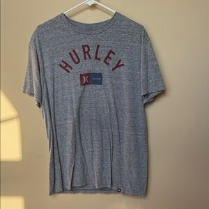 Hurley Heather Gray Short Sleeve Tee